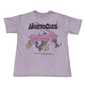 Character Women's Lightweight Crewneck Retro Soft Vintage Wash Tee - Washed Pink